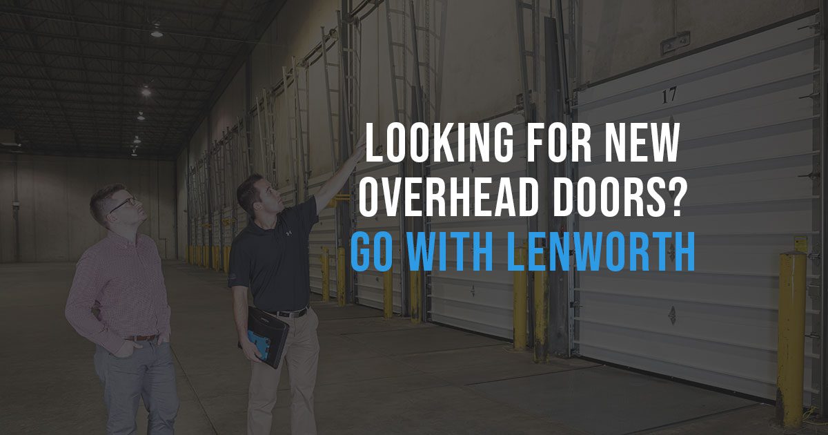 Doing it Right - Lenworth Dock & Door