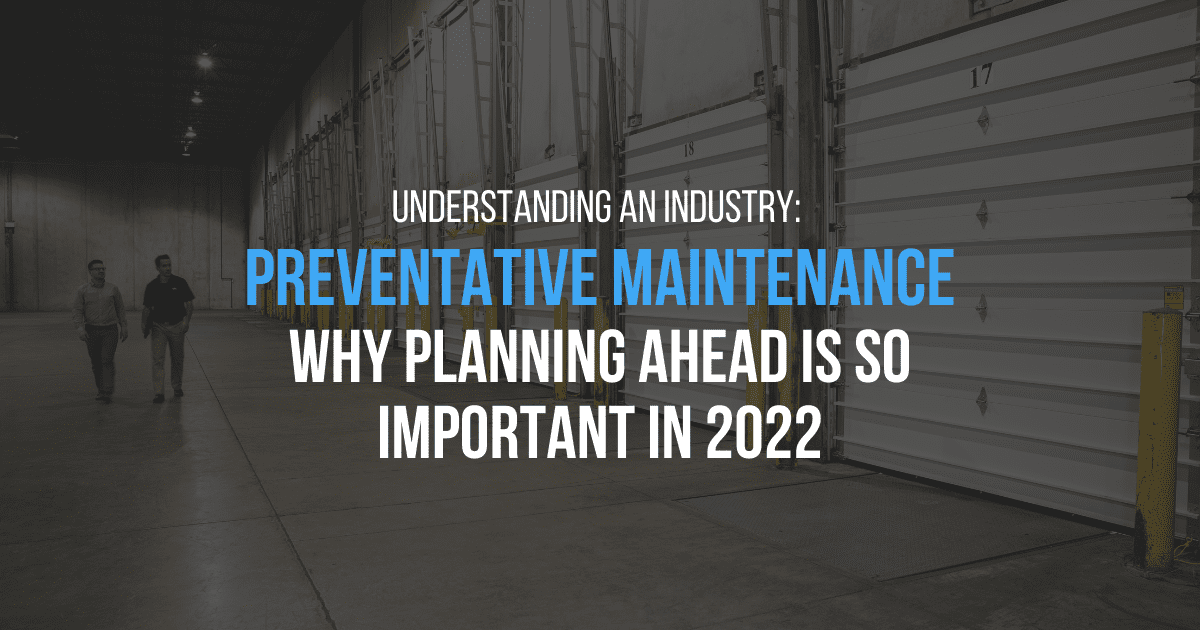 preventative maintenance